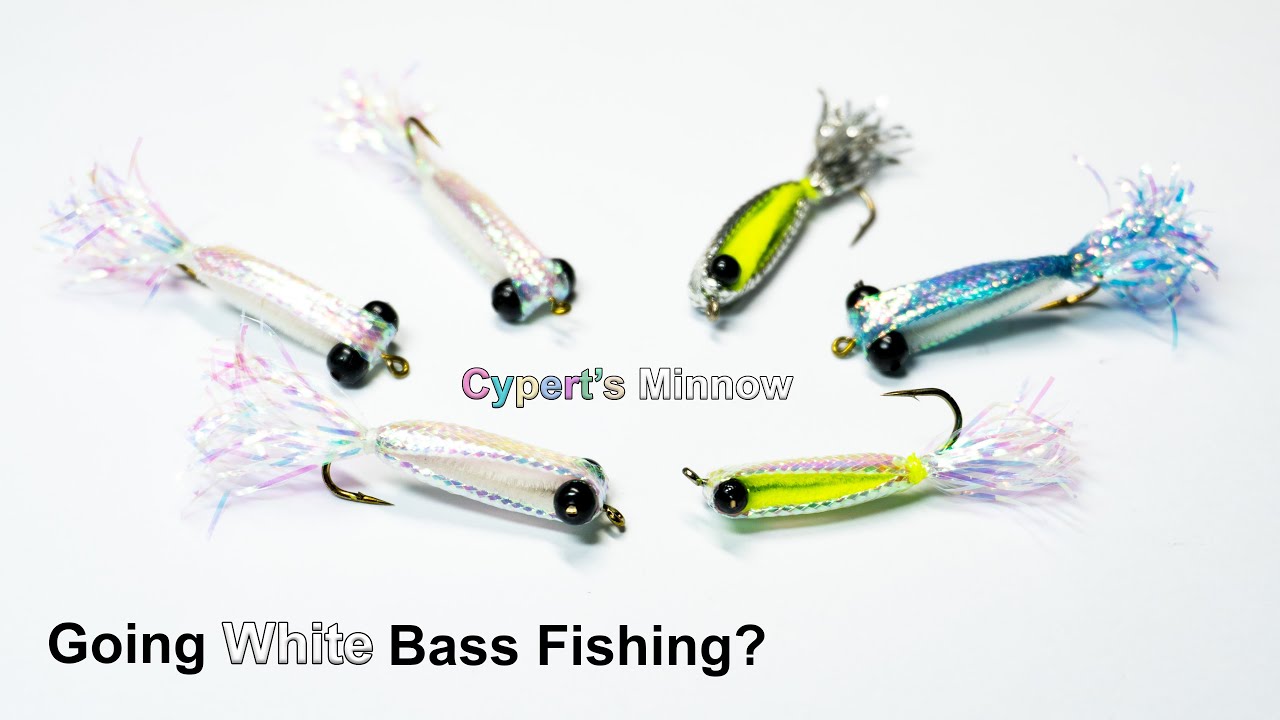 Cypert's Minnow - Great white bass fly - McFly Angler Fly Tying