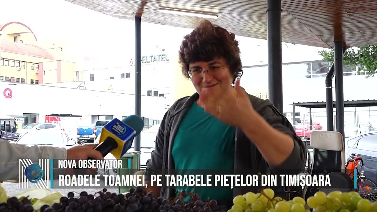 ROADELE TOAMNEI, PE TARABELE PIEȚELOR DIN TIMIȘOARA