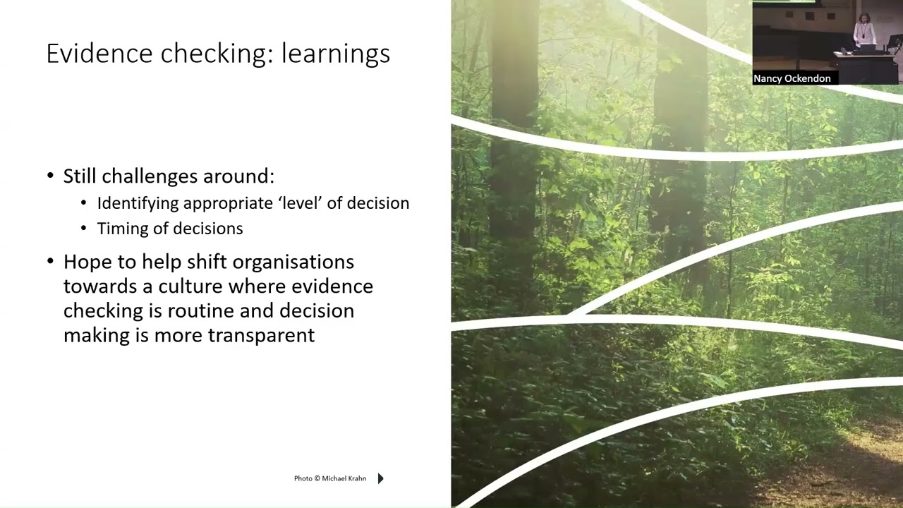 7. Nancy Ockendon – Endangered Landscape & Seascape Programme: Lessons from embedding evidence