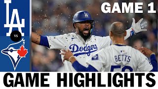 Information Toronto Blue Jays vs Los Angeles Dodgers Highlights | World Series Game 1 (10/24/25) MLB Highlights News