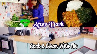 After Dark Cook And Clean With Me // Kitchen Cleaning Motivation // Aggie Kay