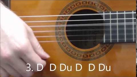 Strumming Patterns #4 - 16th note patterns