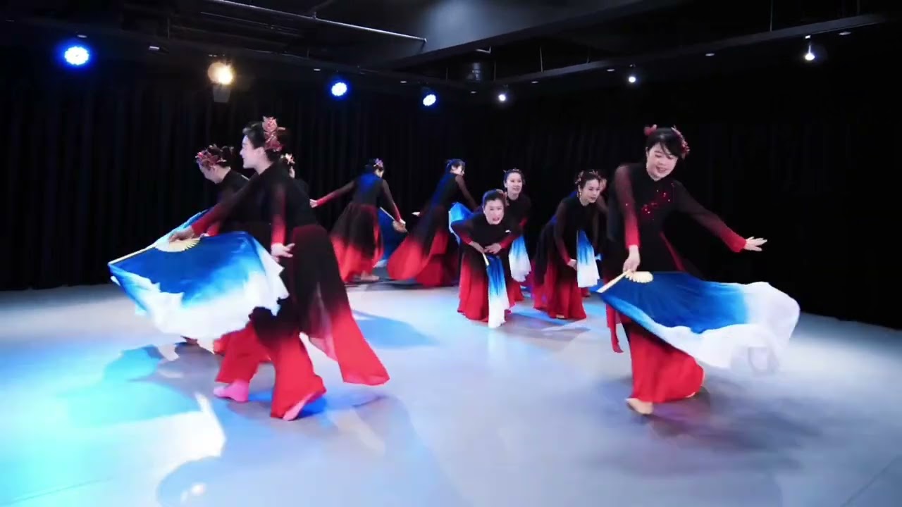 队形扇舞【一条大河】矫舞艺术演绎