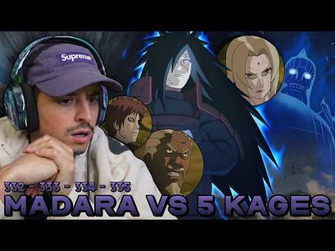 COM OU SEM SUSANOO? MADARA VS 5 KAGES: (CORINGA)