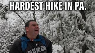 This Trail Injures Hikers Every Summer… We Climbed It in Winter | Glen Onoko PA