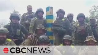 Ukrainian forces claim they've advanced to Russian border near Kharkiv