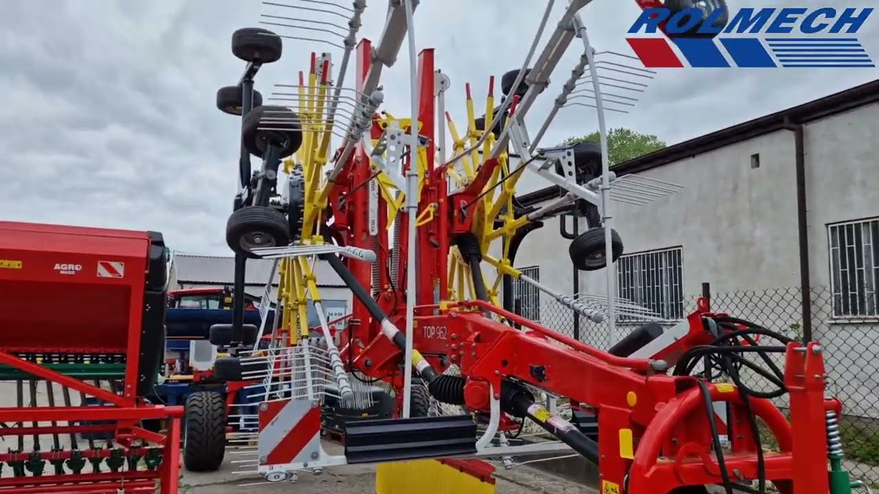 NAJWIĘKSZA ZGRABIARKA PÖTTINGER! TOP 962C | ROLMECH