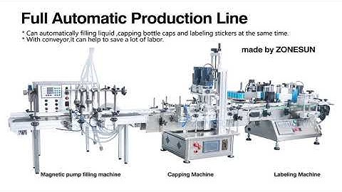 How to use Full Automatic Production Line