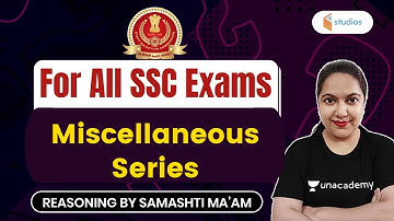 5:30 AM -  For All SSC Exams | Reasoning by Samashti Shukla | Miscellaneous Series