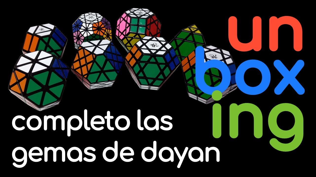 Unboxing Especial Coleccion de las Gemas Dayan | Cubos de Rubik