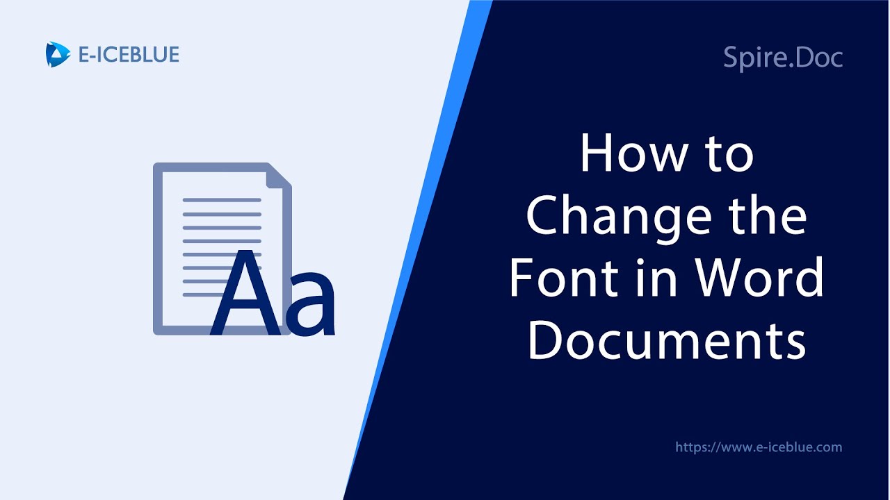 How to Change the Font of Word Documents in Java - YouTube