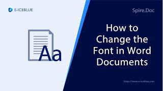 How to Change the Font of Word Documents in Java