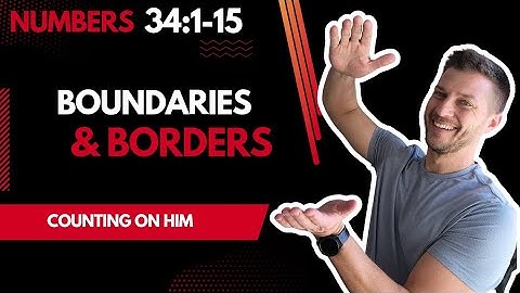 Divine Boundaries: A Bible Study on Numbers 34:1-15