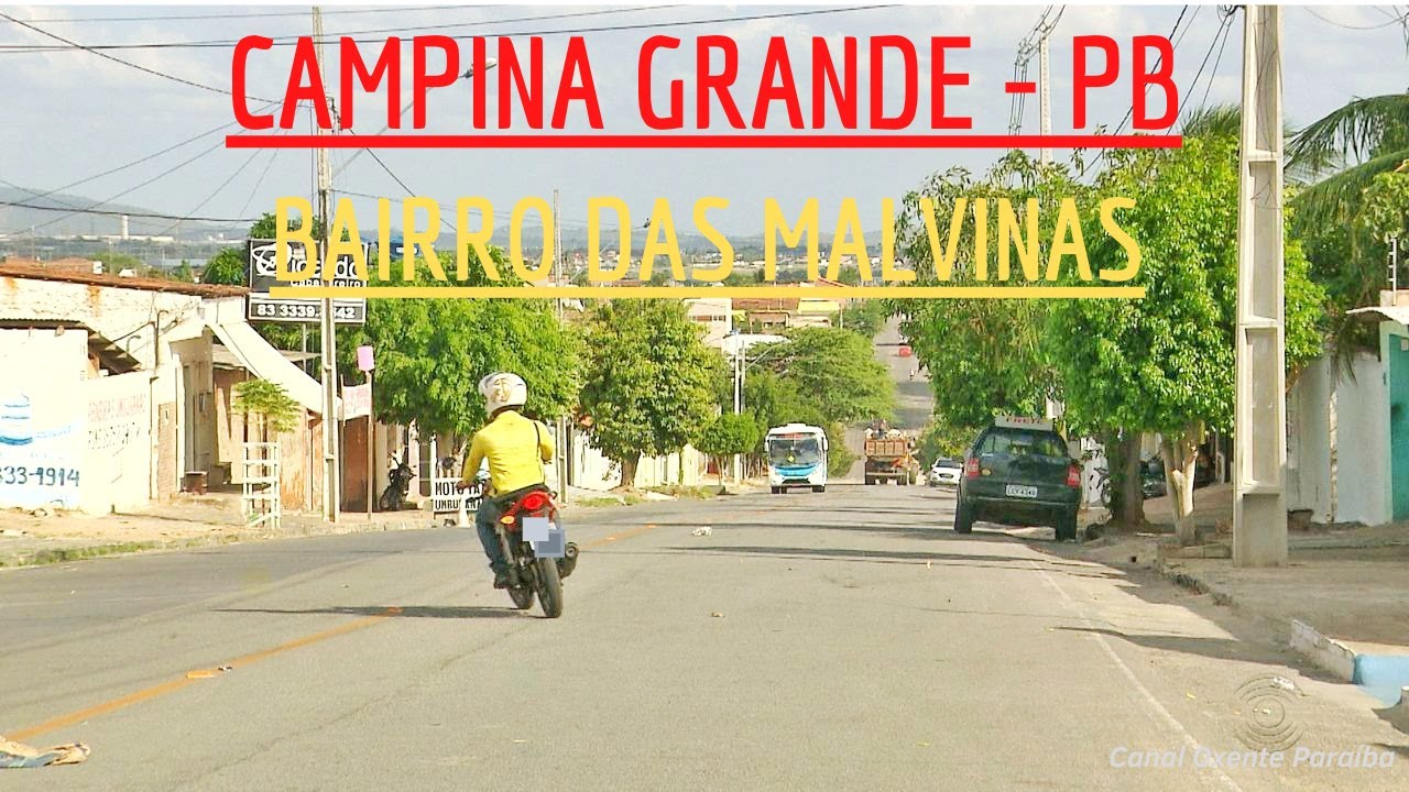 Bora passear pelo bairro das MALVINAS EM CAMPINA GRANDE?