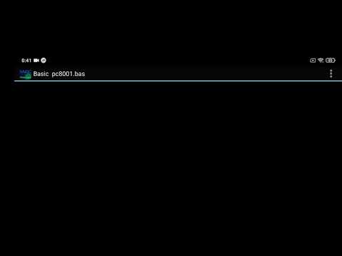 Basic for  Androidで「PCGデジタルインベーダー」やってみる