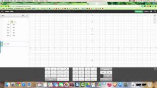 Desmos - Creating a Table