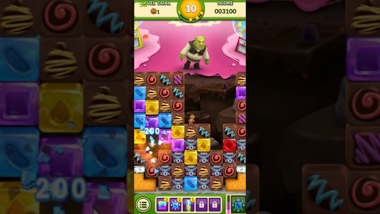 Shrek Sugar Fever level 84 no boosters 😈