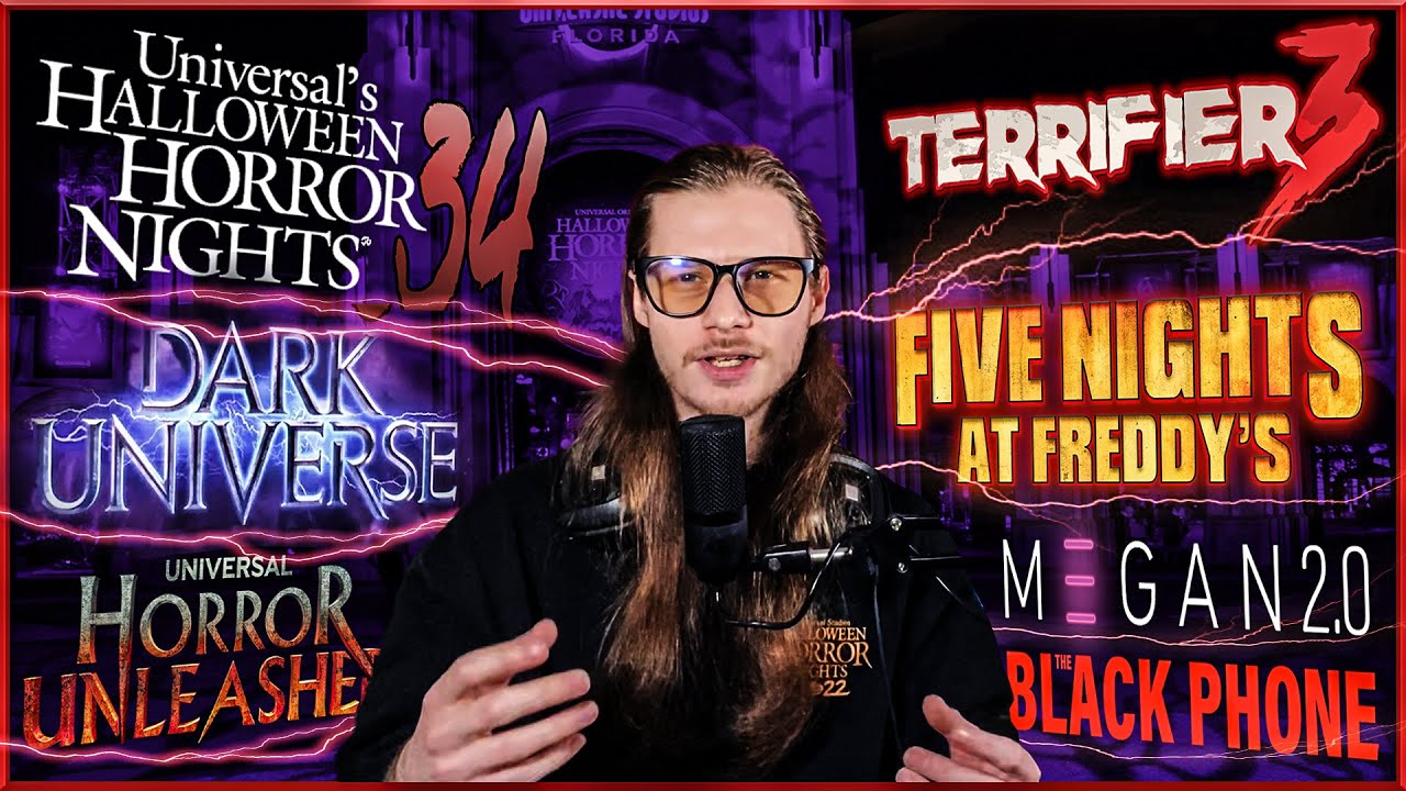 HHN 34, Horror Unleashed, Epic Dark Universe UPDATES (12 HOUSES