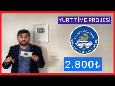 2.800₺ KYK MAAŞI KYK YURT TİME PROJESİ BAŞVURU TARİHLERİ AÇIKLANDI (LİSANS ÖNLİSANS ÖĞRENCİ 2.800₺)