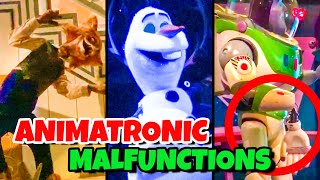 Top 10 Disney Fails & Animatronic Malfunctions Pt 9  Walt Disney World & Disneyland