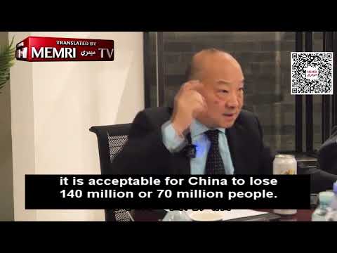 Chinese Prof.: It Would Be Okay for China to Lose Half Its Population for Unification with Taiwan