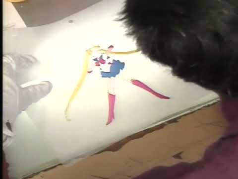 The Animation process of Sailor Moon.