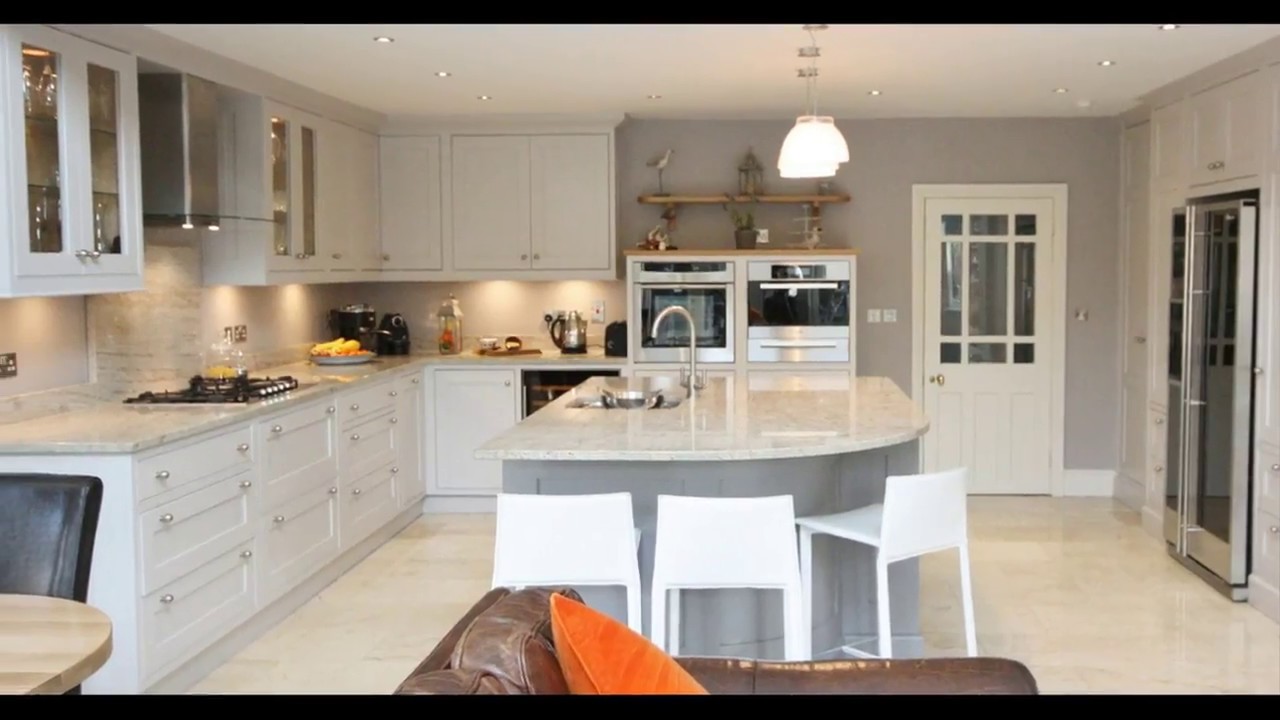 Beautifull Grey Kitchens Best Designs-- Small Kitchen Design - YouTube