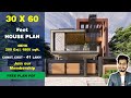 30x60  4 bhk house plan  200 gaj  1800 sqft  3060 house plan 3d  dv studio