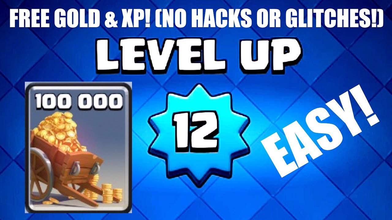 CLASH ROYALE HOW TO GET FREE GOLD & XP! [LEGIT] No Hacks/Glitches