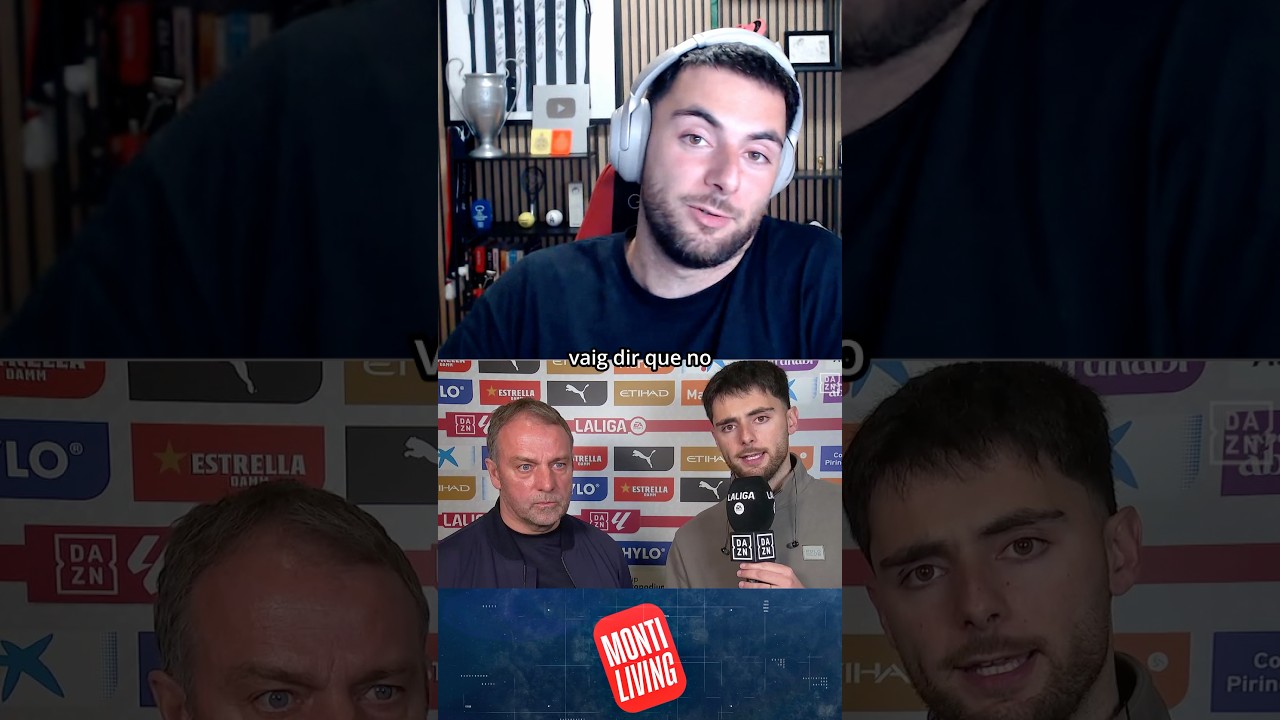 🤬 “FLICK EM VA DIR DE TOT”. Rafa Escrig a #montiliving. #gironafc #fcbarcelona #laliga #podcast