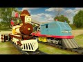 Gold Mine Train Rescue - Lego train cartoon   choo choo train kids videos cartoon