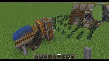 Minecraft Create Mod: Simple Tree Farm