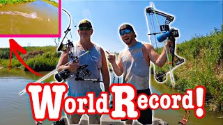 HALL OF FAME’R of Bowfishing SHOT WITH US FOR A DAY!!!…(Best Day Ever!!)
