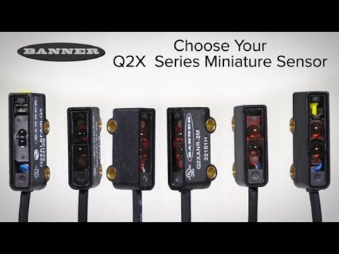 Q2X Miniature Sensors from Banner - YouTube