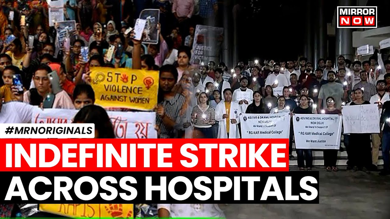 Kolkata Doctor News | Nationwide Doctors Protest Over Kolkata Rape, Murder Horror | English News