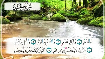 تلاوة هادئة و نادرة لسورة الفجر بصوت القارئ | رعد محمد الكردي Raad alkurdi