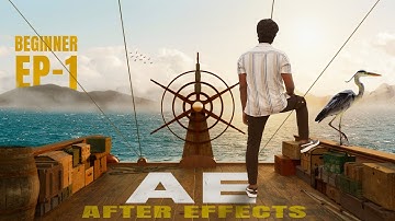 After Effects Tamil Tutorial 🔥 Episode 1 – Interface, Basics for Beginners