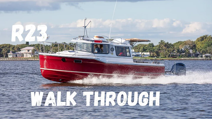 Walk through of a Ranger Tug R23ob | Seattle Boat Show