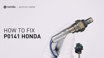 How to Fix HONDA P0141 Engine Code in 2 Minutes [1 DIY Method / Only $19.45]