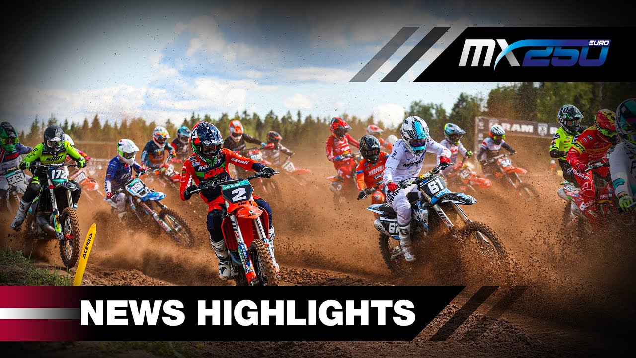 News Highlights EMX250 MXGP of Latvia 2023 #MXGP #Motocross