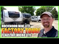 Rockwood/Flagstaff RV Factory Tour!! (Part 2: Mini Lite & Micro Lite)