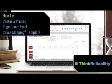 Center A Printed Page In Microsoft Excel Youtube