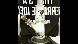 Diamond Glass - Skinny Neck UFO Straight Tube