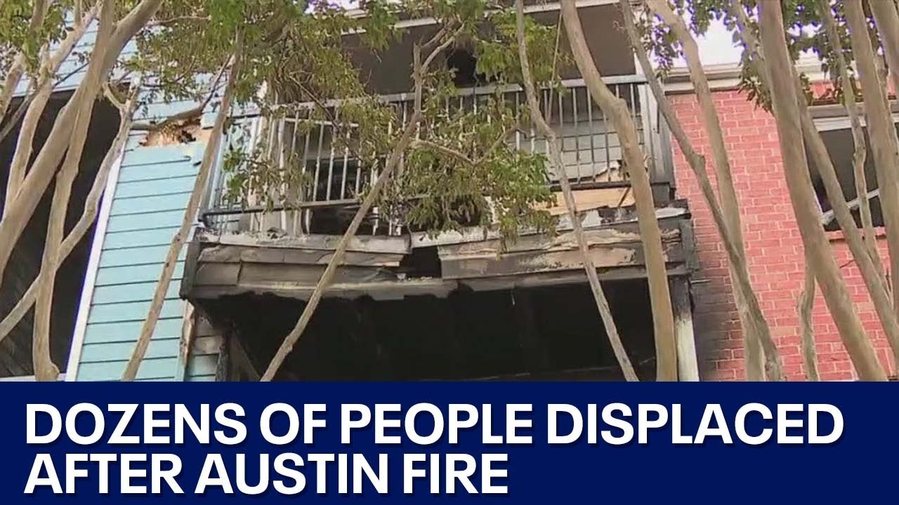 Austin apartment fire displaces 30 people | FOX 7 Austin - YouTube