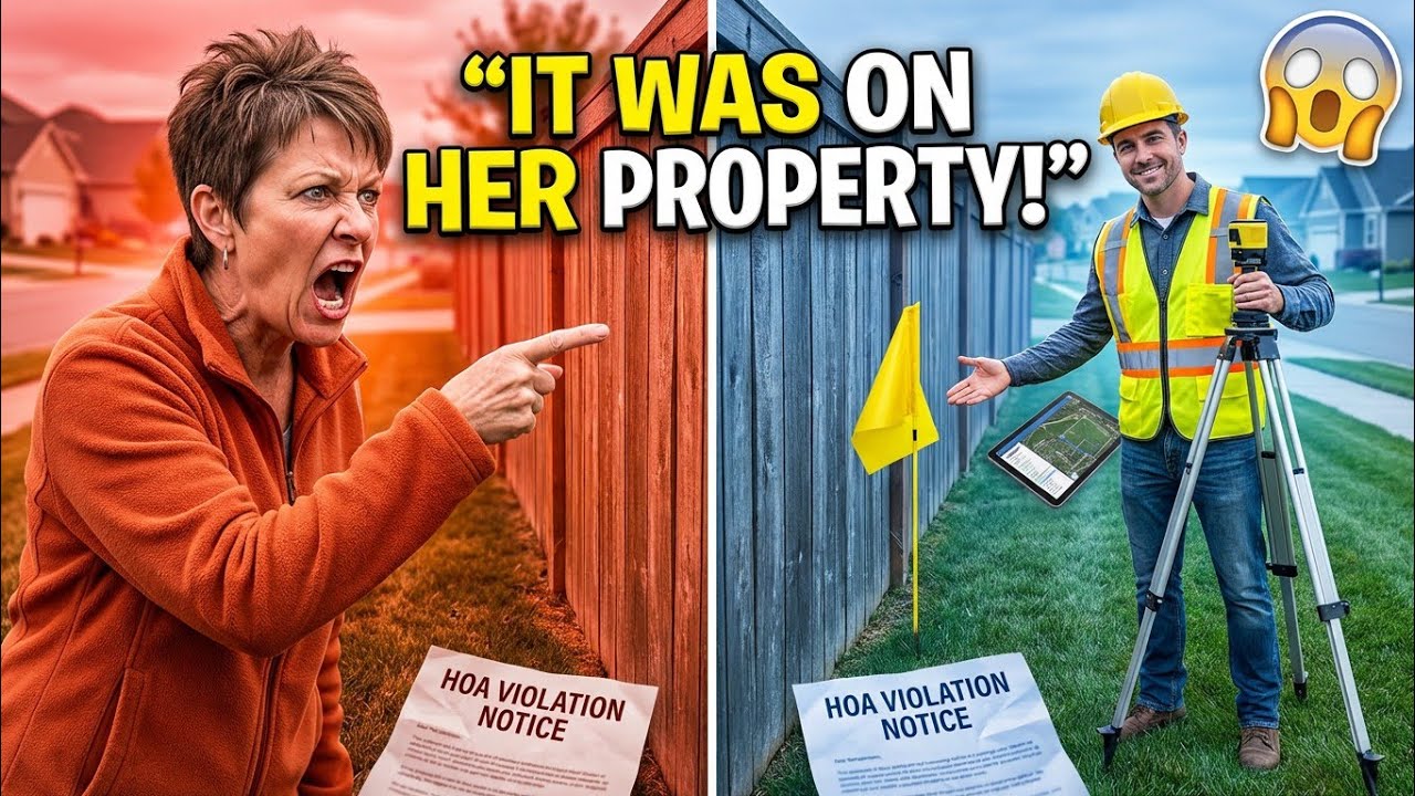 HOA Karen Reported My 'Illegal' Fence Daily — Until She Realized It Was Actually on HER Property!