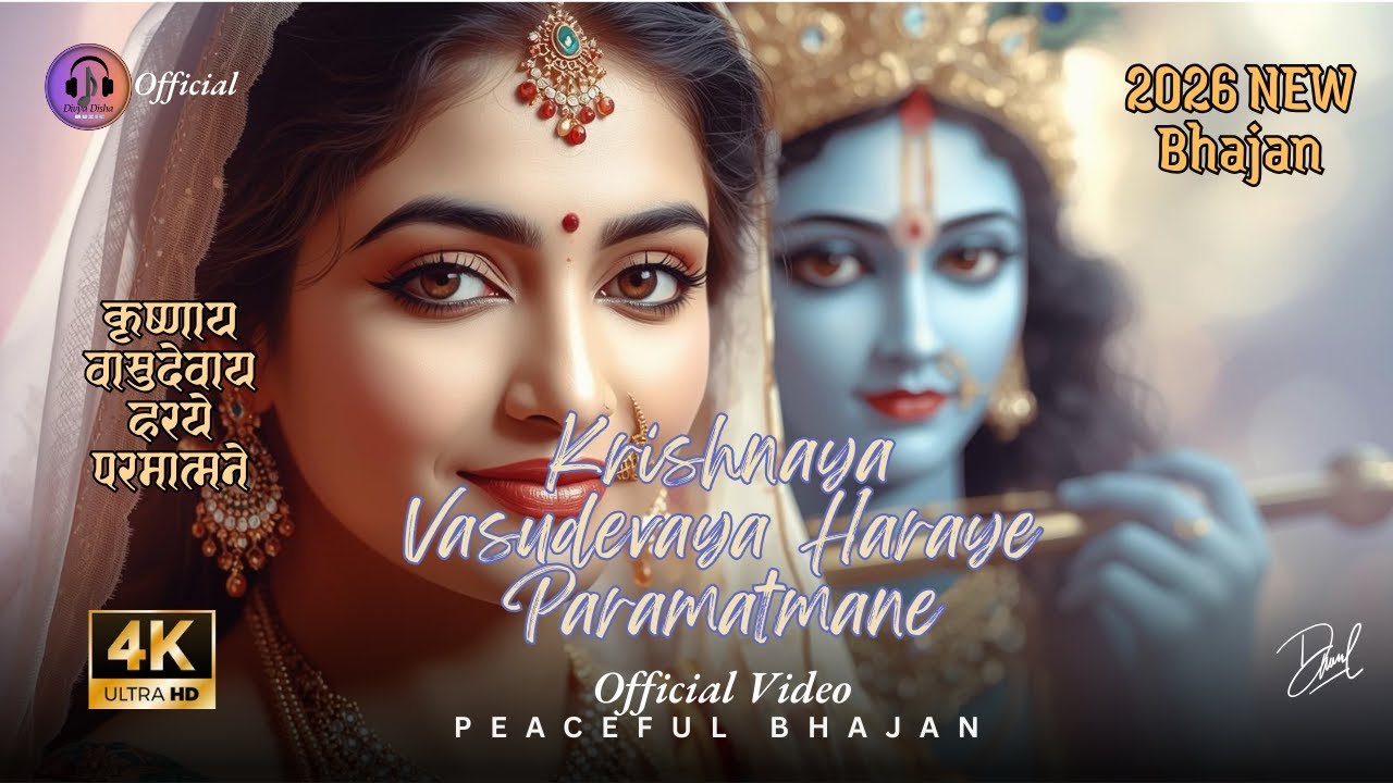 कृष्णाय वासुदेवाय हरये परमात्मने I Krishnaya Vasudevaya Haraye I New Bhajan I trending I Devotional
