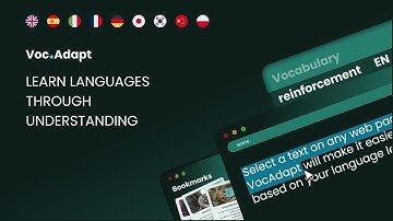 Immersive Language Learning with VocAdapt