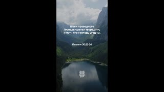 Я иду путями Господа; Он держит мои шаги твердо #библия #biblevision