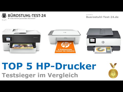 Die besten HP Drucker (Multifunktionsdrucker) 2022 (TOP 5) 🥇 Testsieger  Vergleich (gut und günstig)