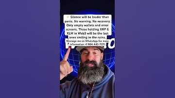 Do not hold your crypto on exchanges or cold wallet make sure you are holding them on Web3 #xrp